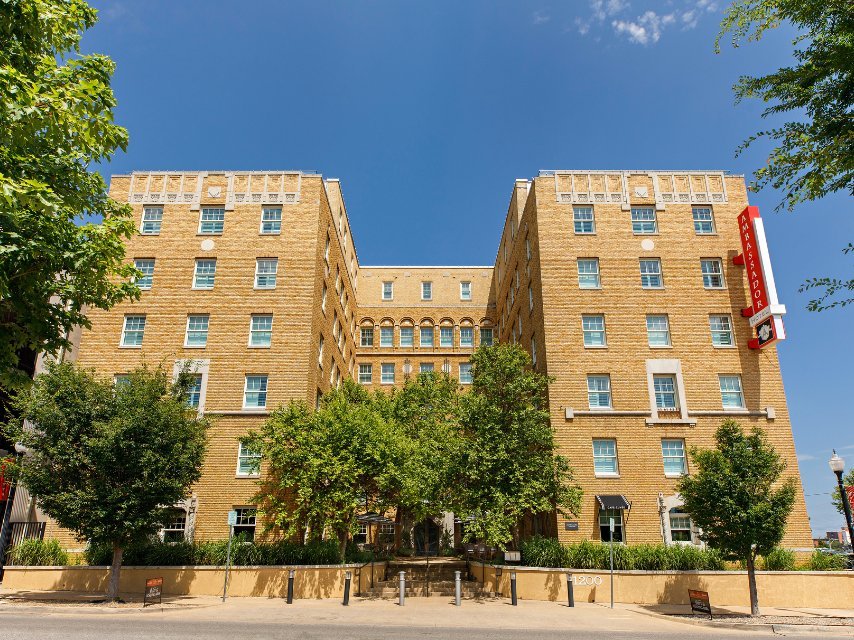 Front Exterior of the Ambassador Hotel Oklahoma City OK