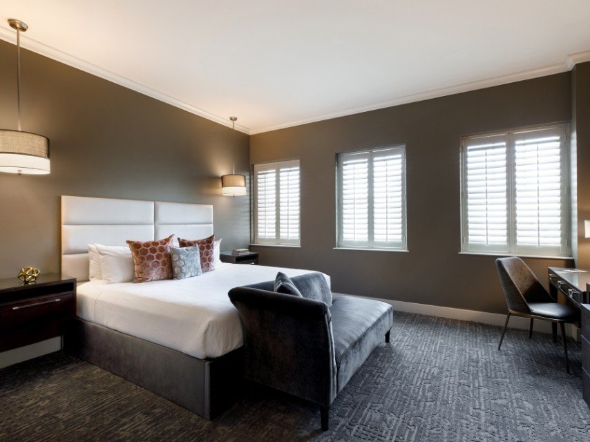 King Bedroom Ambassador Hotel Oklahoma City OK 01