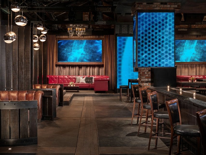 Interior 207 Bar Lounge Hard Rock Hotel San Diego California