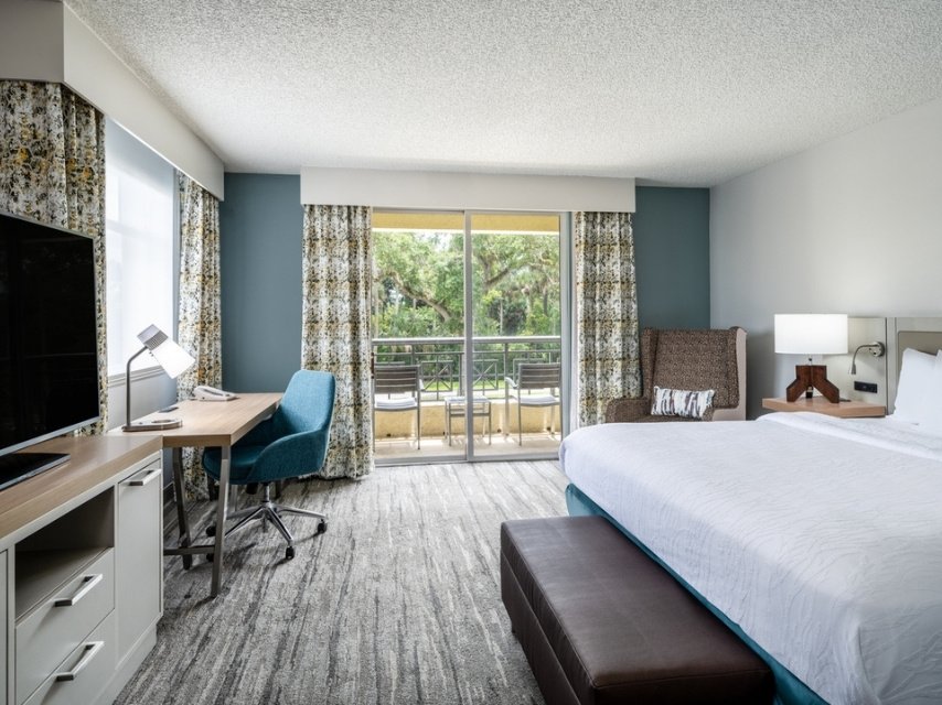 King Room Hilton Garden Inn Ponte Verda Jacksonville FL